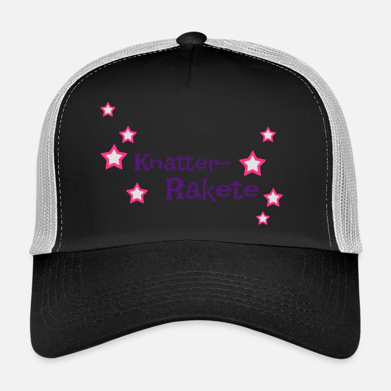 Knatter rocket with asterisks Windelpupser Trucker Cap
