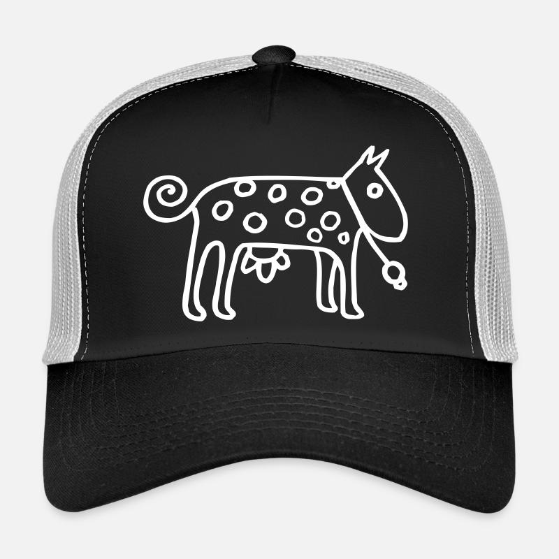 Kuh mit Flecken und Glocke Trucker Cap