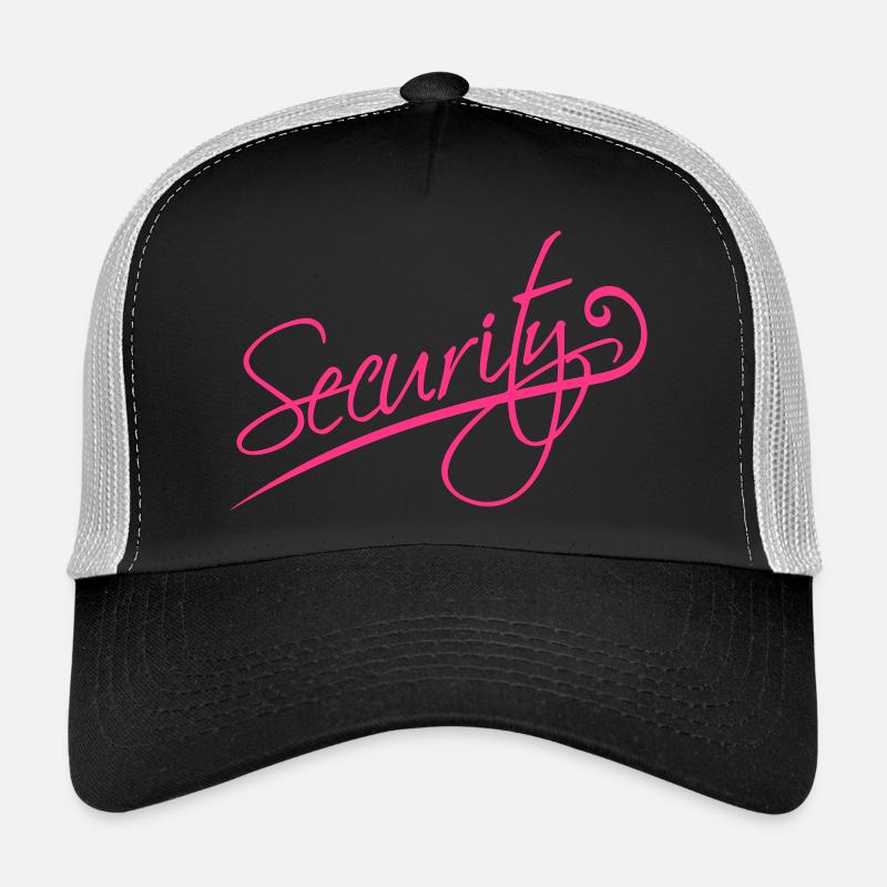 Security - Trucker Cap - Schwarz/Steingrau