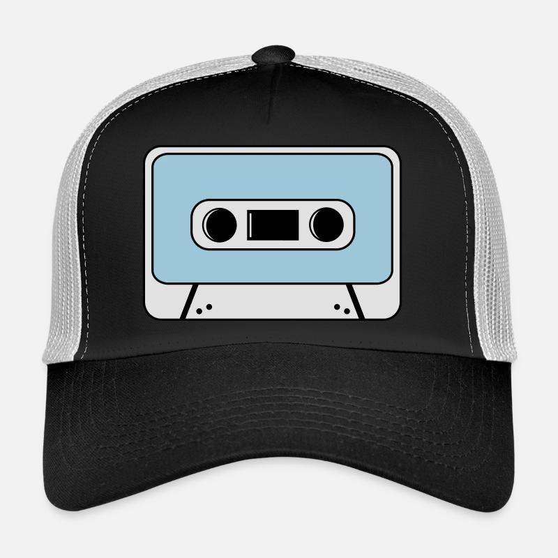 cassette - Trucker Cap - black/stone grey