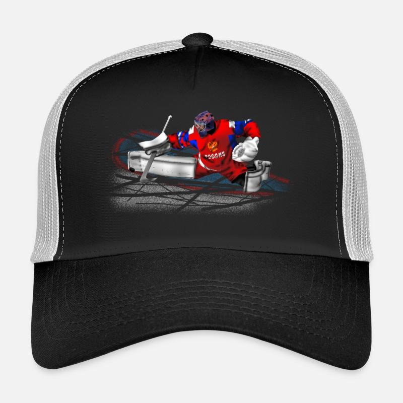 Torwart - Trucker Cap - Schwarz/Steingrau