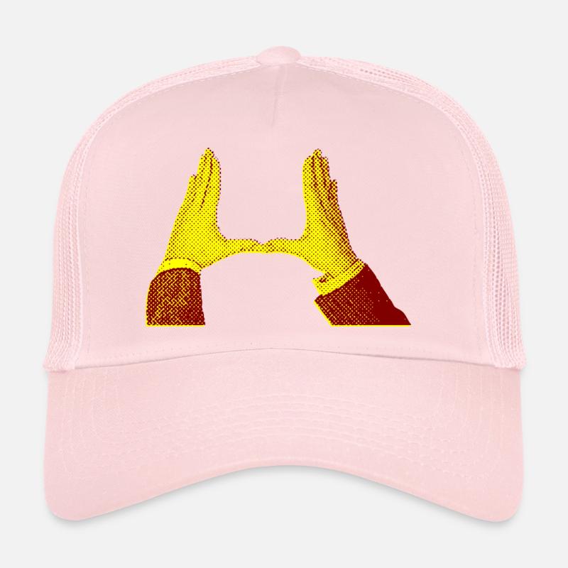 hands Casquette trucker 