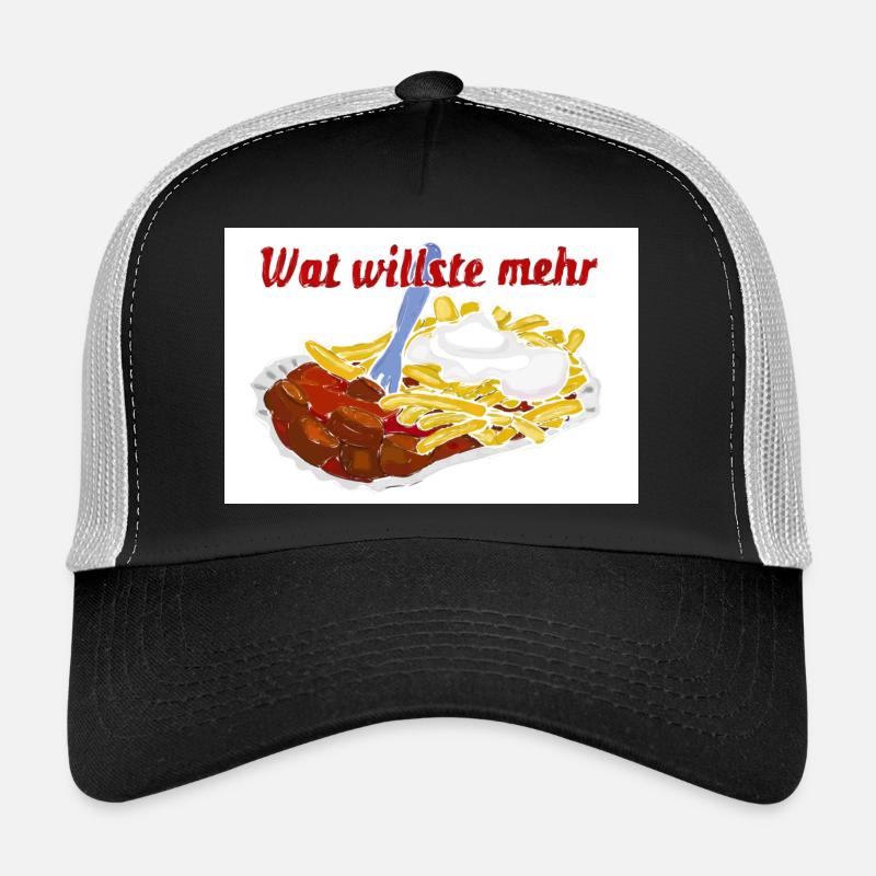 Currywurst mit Pommes Trucker Cap