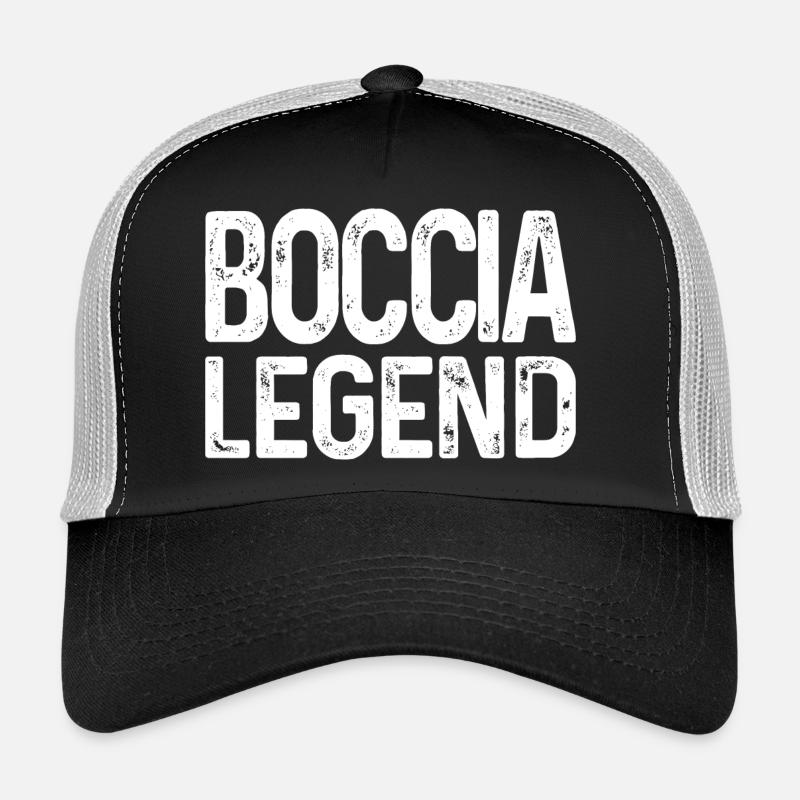 Boccia Player Boccia Legend Balls Boccia Trucker Cap