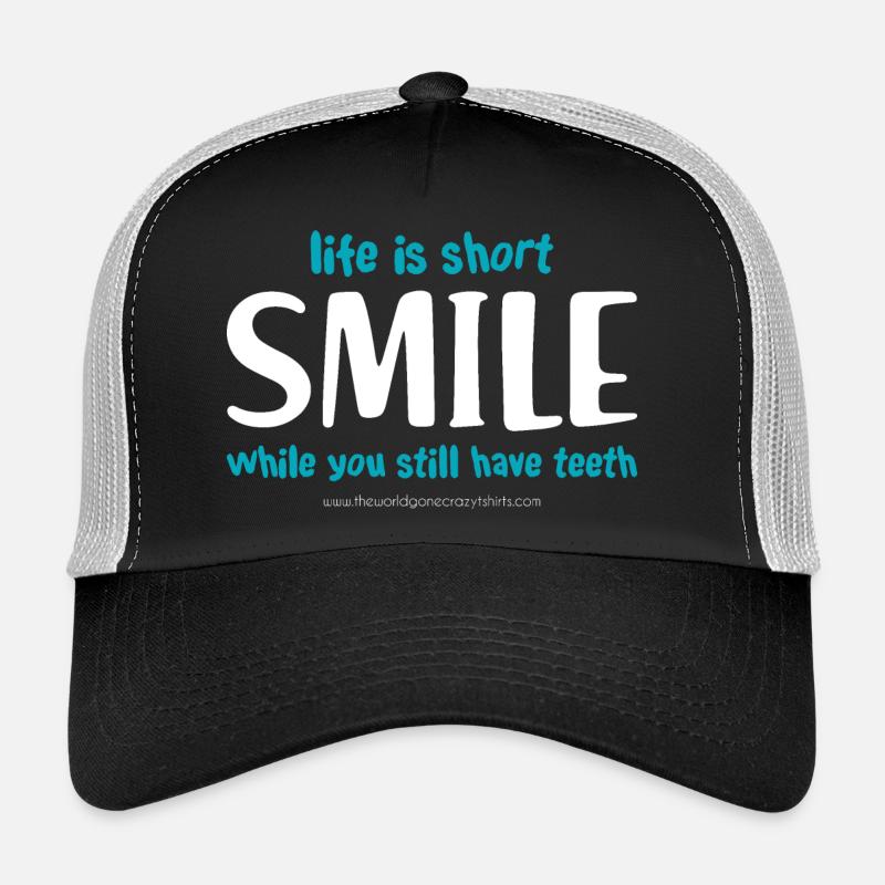 Lächeln (dunkel) Trucker Cap