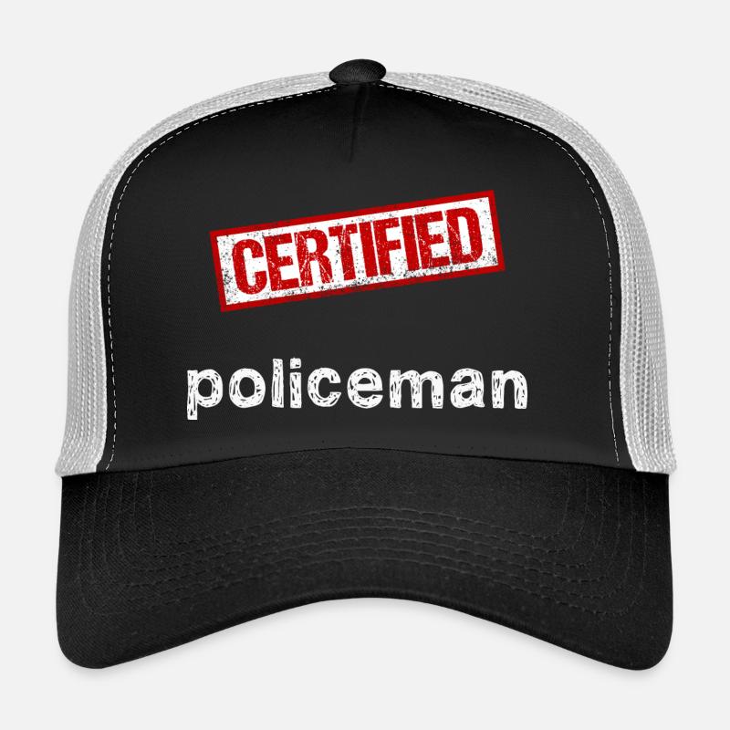 Policeman Trucker Cap