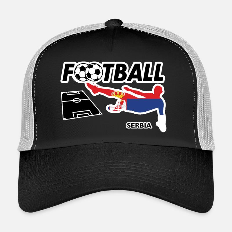 Fußball Fieber Serbien Trucker Cap