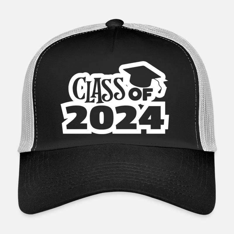 Abitur, Abitur, Abitur, Bachelor - Trucker Cap - Schwarz/Steingrau
