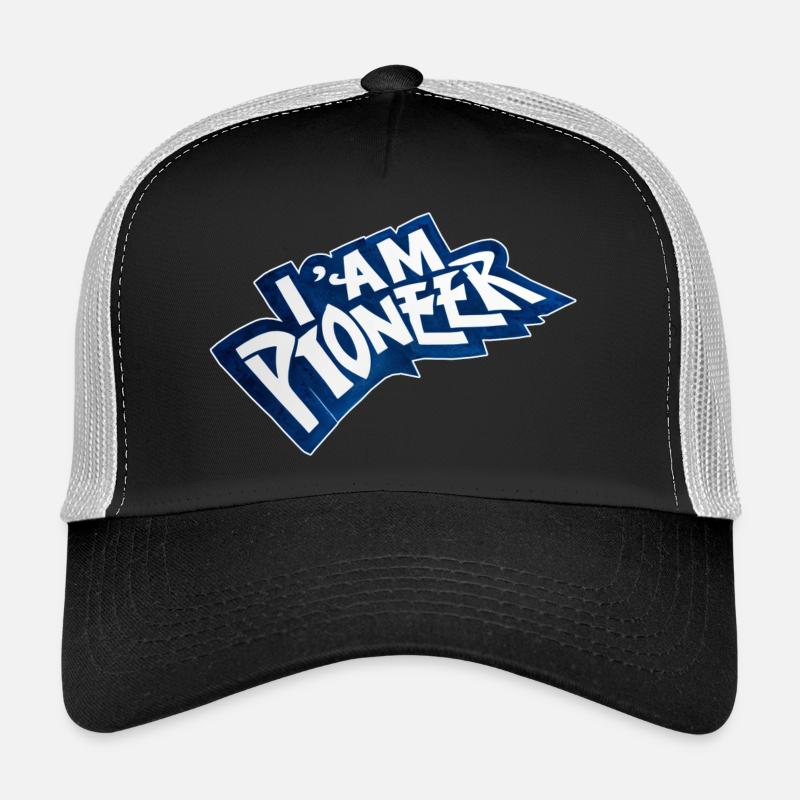 Ich bin ein Pionier - Trucker Cap - Schwarz/Steingrau