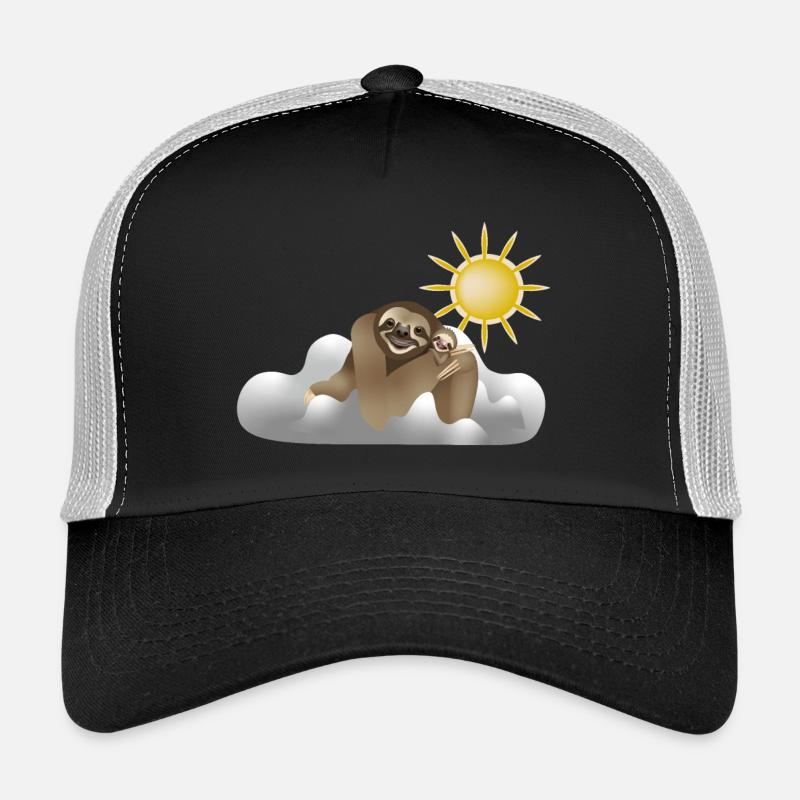 Faultier-Wolken Trucker Cap