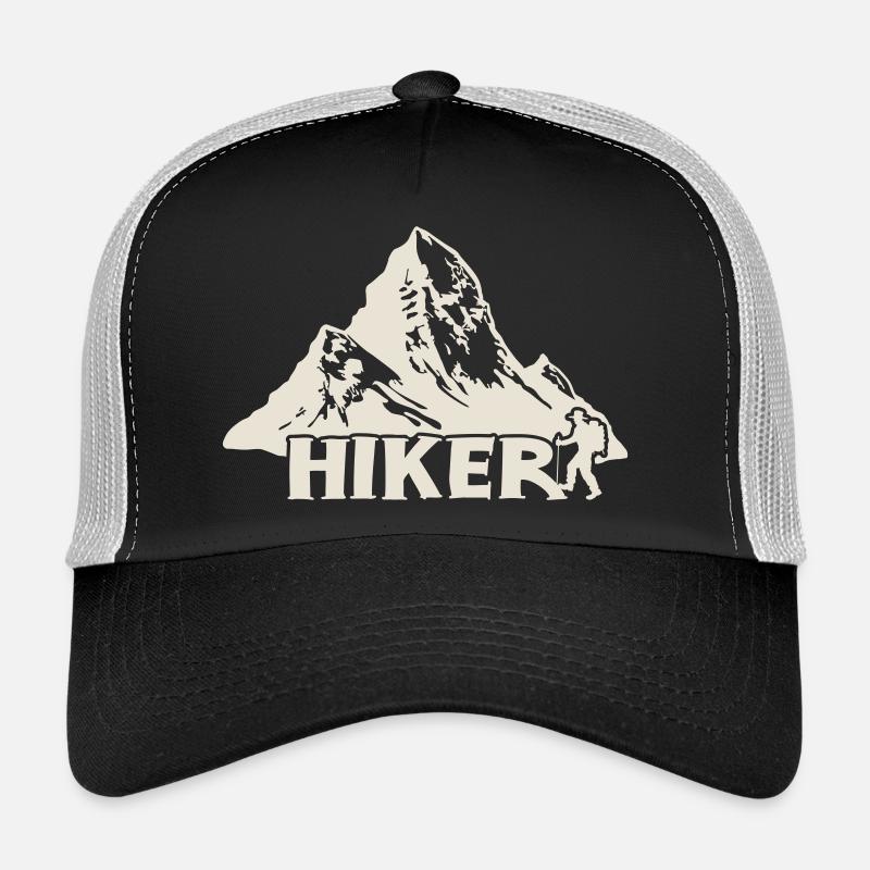 Wanderer - Bergwanderung [Weiß] Trucker Cap