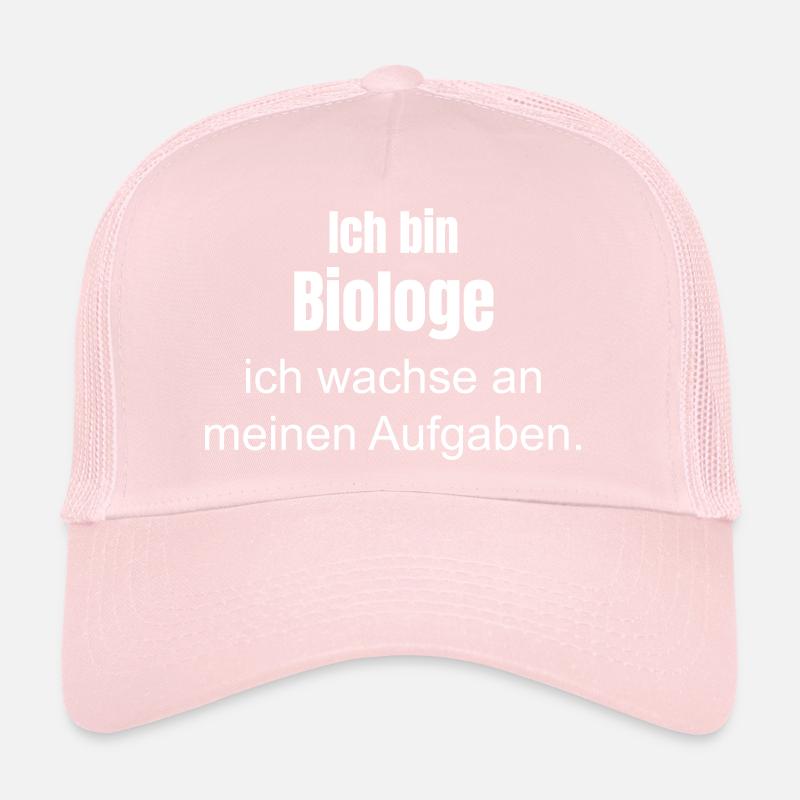 Ich bin Biologe Trucker Cap