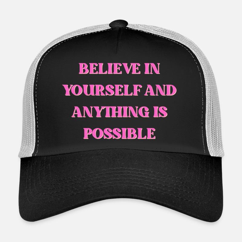 Believe - Trucker Cap - black/stone grey