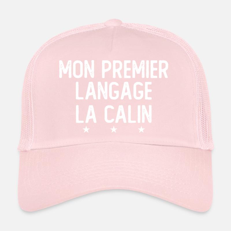 Mon premier langage : le câlin Casquette trucker 