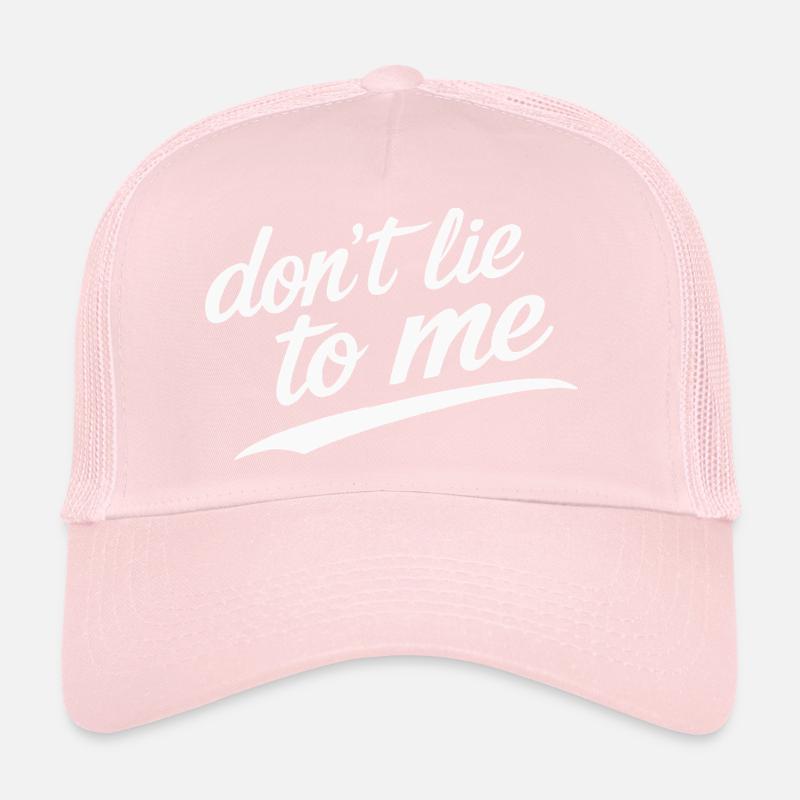 Ne me mens pas Casquette trucker 