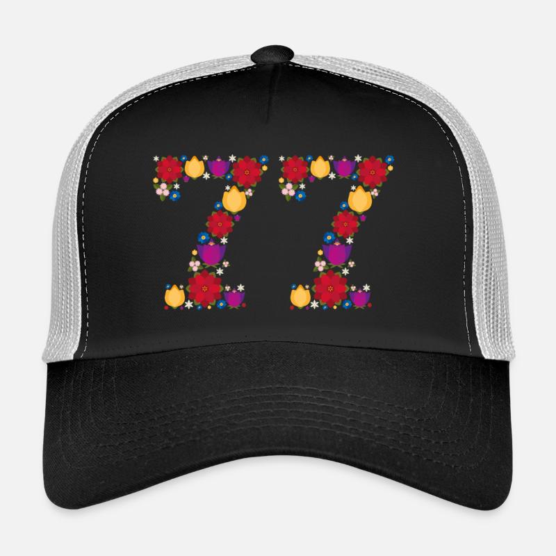 Fleurs 77 Casquette trucker 