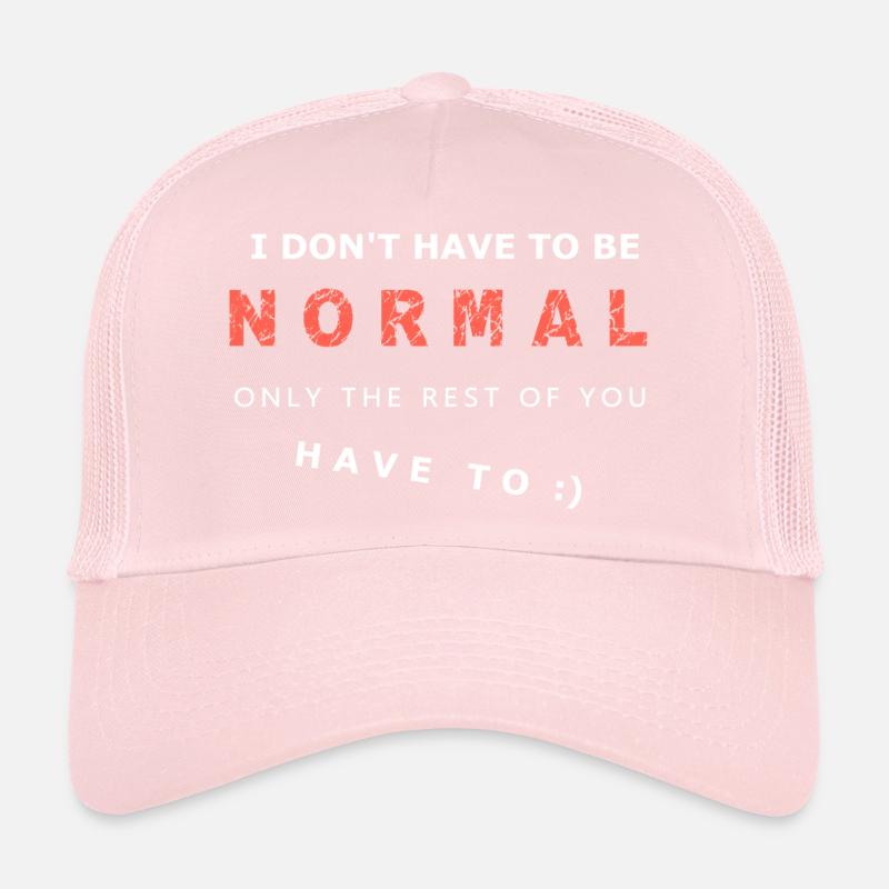 Expressive Courage Phrase Description Trucker Cap