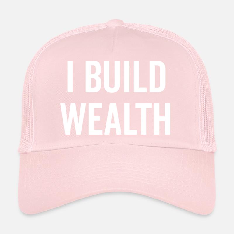Ich baue Vermögen auf Trucker Cap