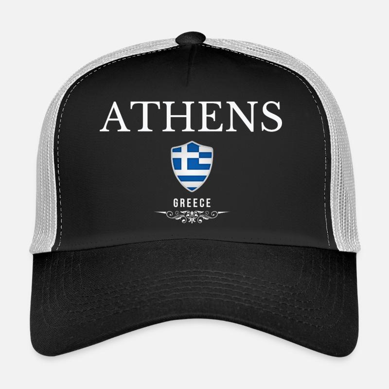 J’aime Athènes, Athènes, Grèce Casquette trucker 
