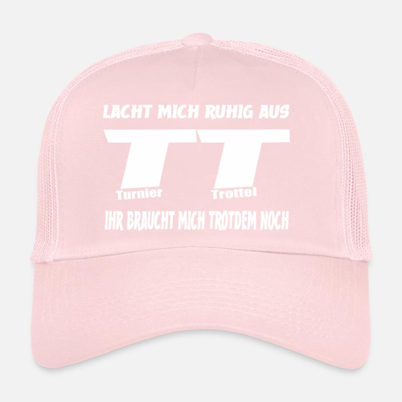 Laughs Me Out Tournament Sucker Design Trucker Cap