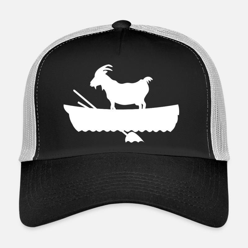 G.O.A.T. Chèvre dans le bateau Casquette trucker 
