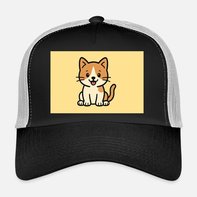 Cat - Trucker Cap - black/stone grey