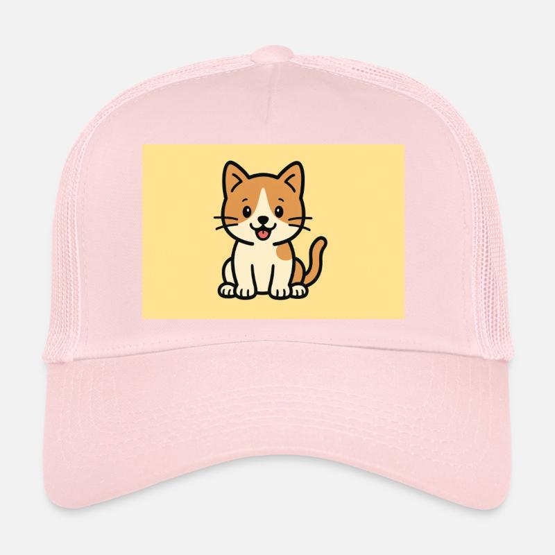 Chat Casquette trucker 