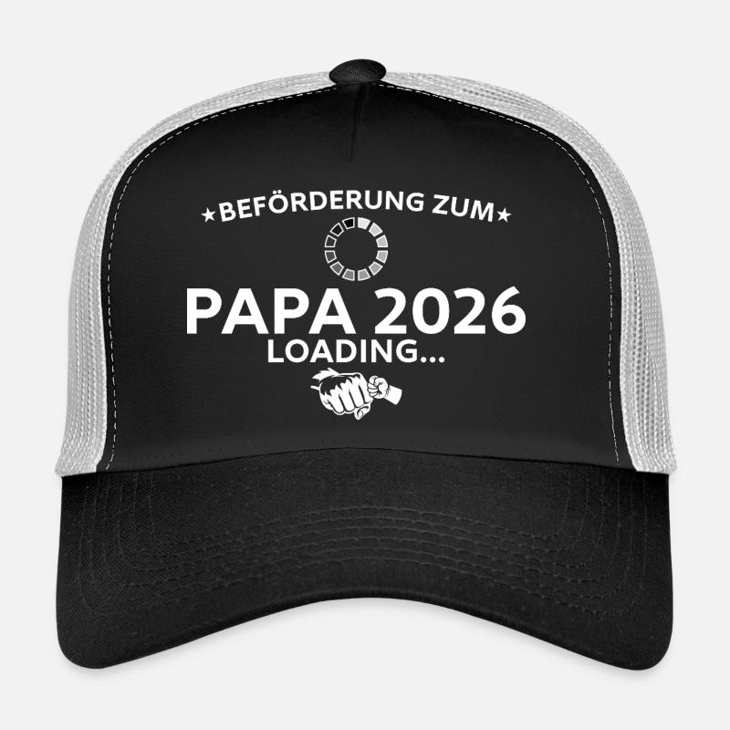 Annonce de grossesse paternité 2026 papa Casquette trucker 