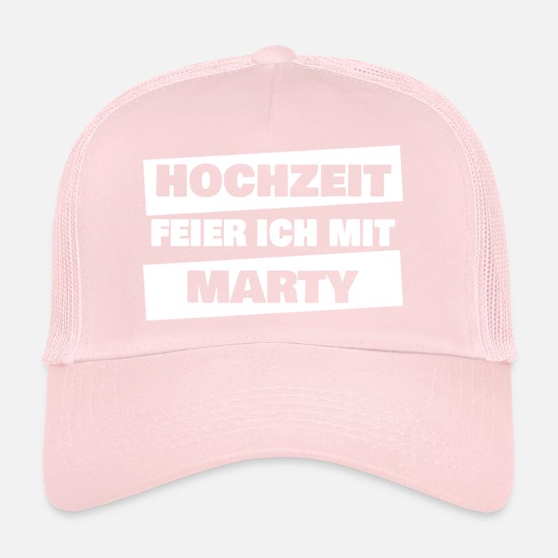 Marty as a bachelor party Trucker Cap