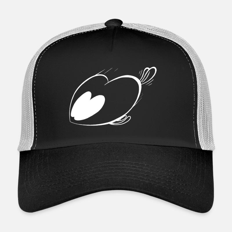 Trickster speed. - Trucker Cap - black/stone grey