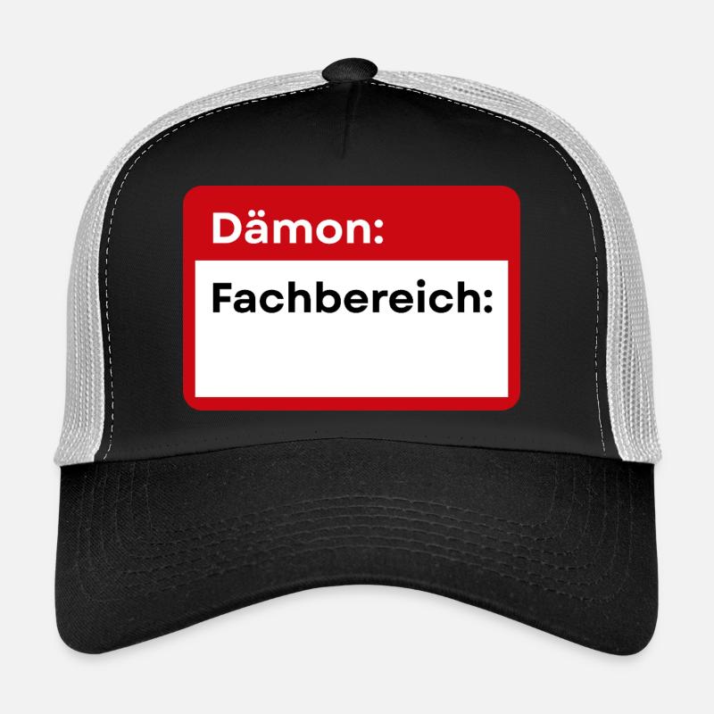 Demonic Specialist Badge Trucker Cap