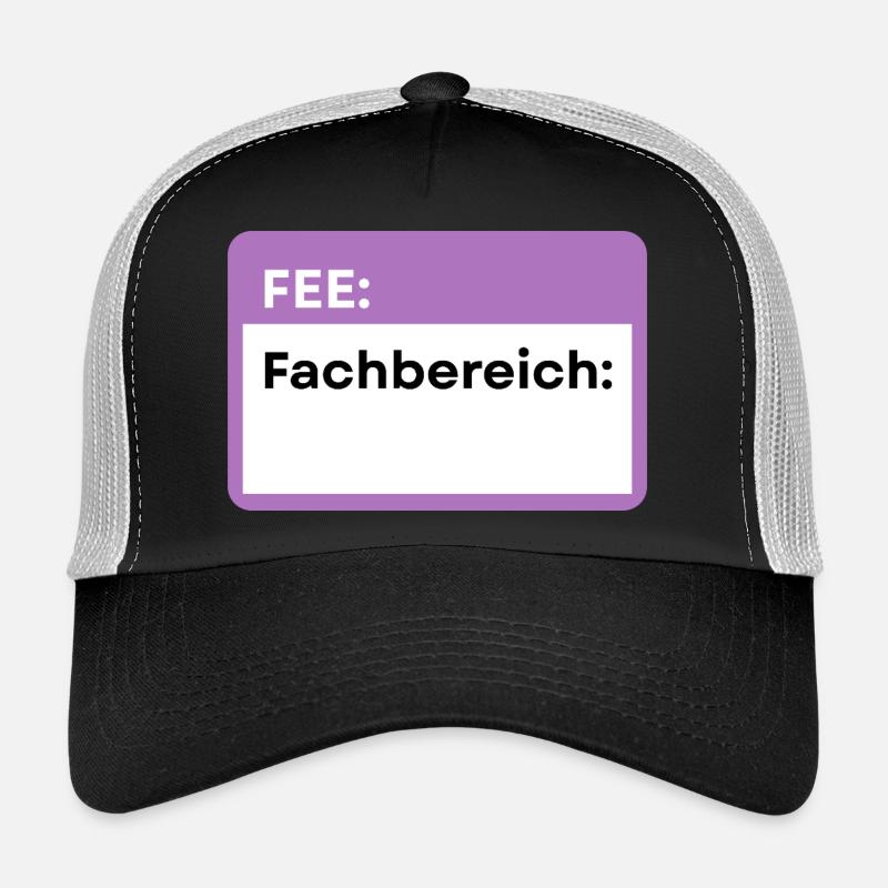 Fachbereich Schild Lila Trucker Cap
