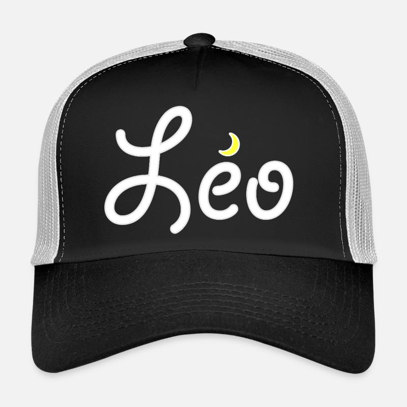 Léo - Casquette trucker  - noir/gris pierre