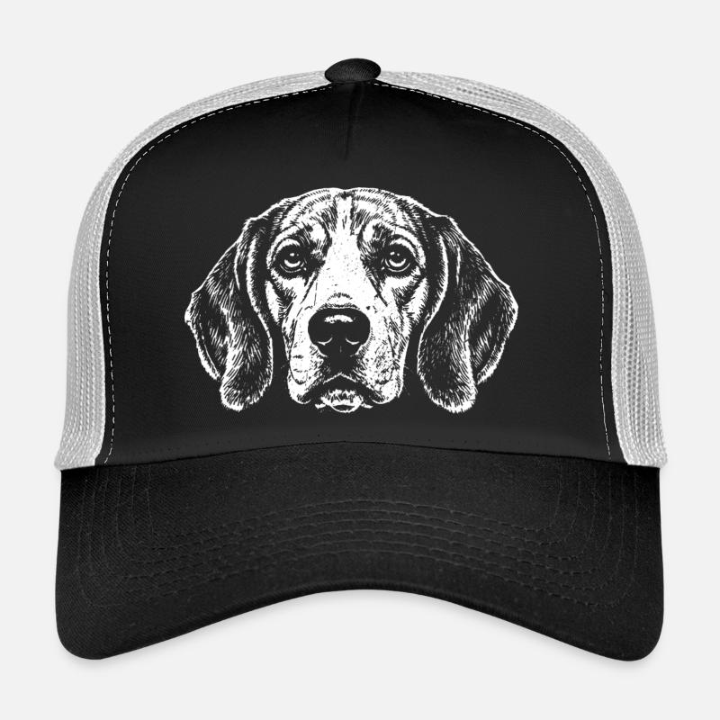 Ursprüngliches Design der Beagle-Hunderasse Trucker Cap