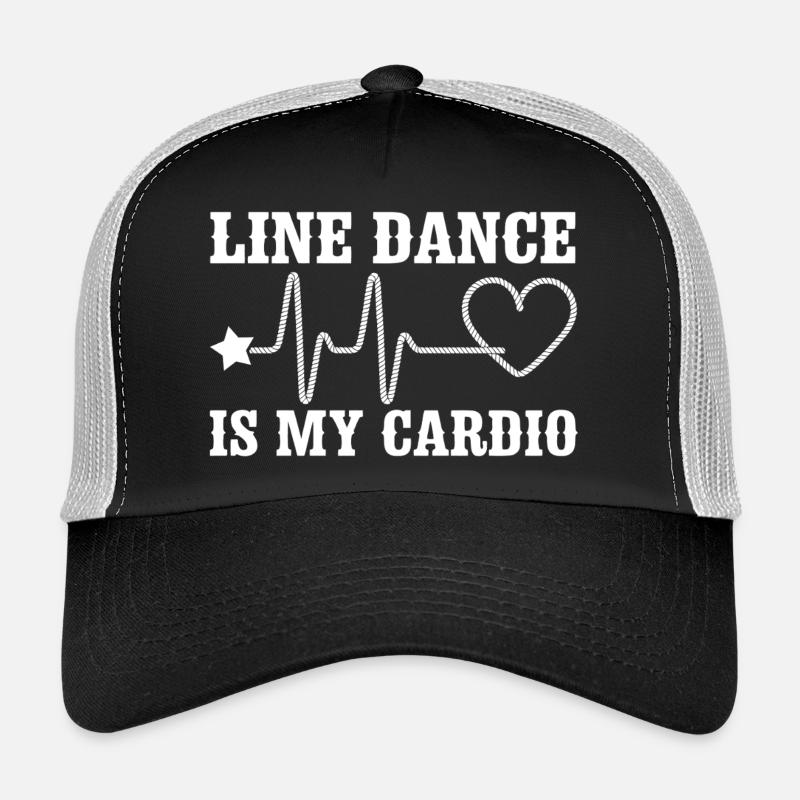 Line Dance Cardio Statement Trucker Cap
