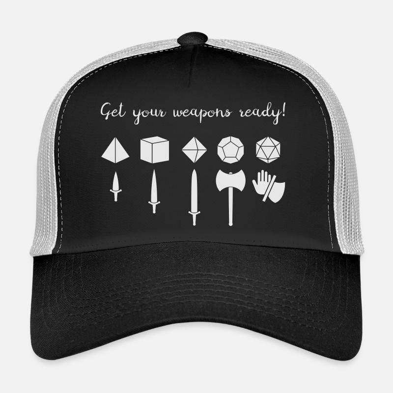 Get your weapons ready (Pen&Paper) Trucker Cap