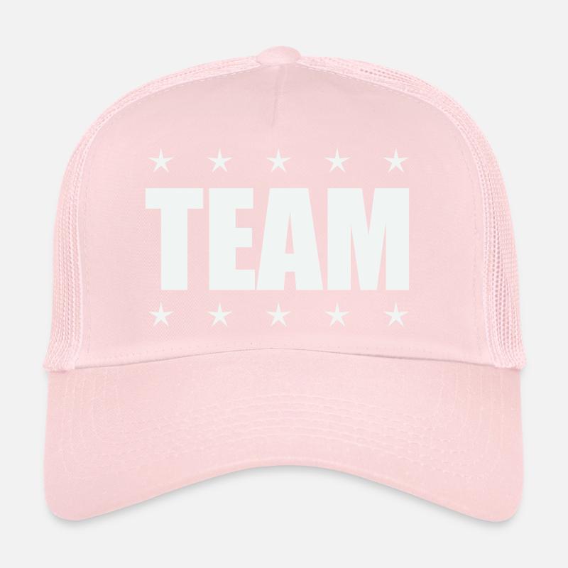 Team mit Sternen Trucker Cap