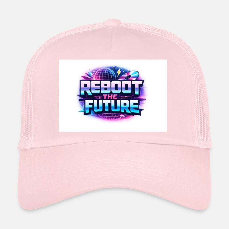 Reboot the Future Neon Trucker Cap