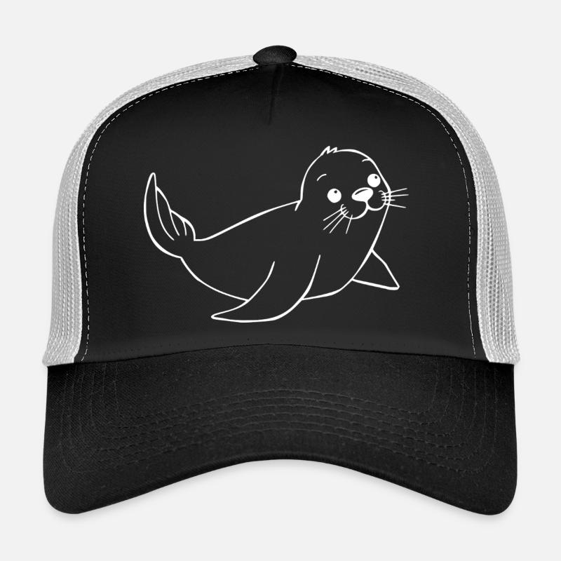 Phoques Phoques Phoques Nord de l’Allemagne Casquette trucker 
