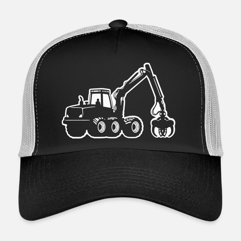 Harvester Silhouette Trucker Cap