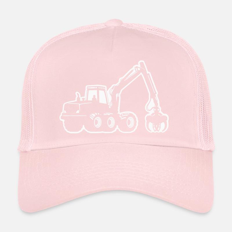 Silhouette de moissonneuse Casquette trucker 