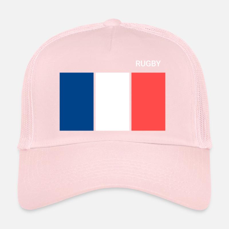 Rugby Drapeau Français Casquette trucker 