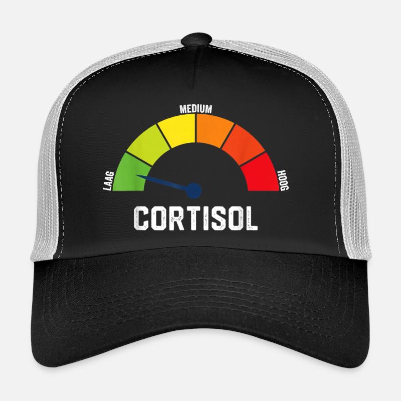 Cortisol Low – Entspanntes Anti-Stress Design Trucker Cap
