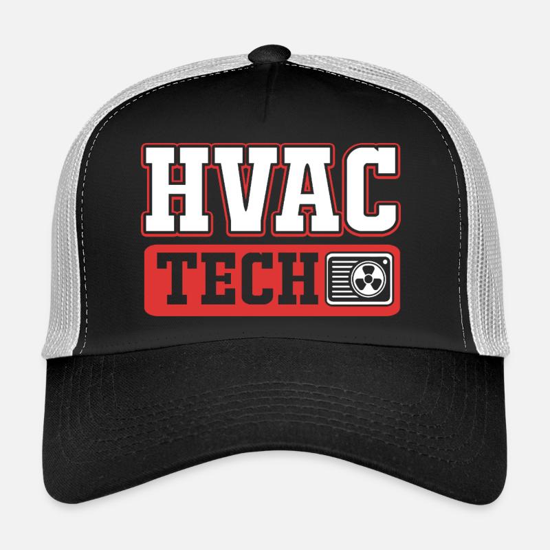 Heating Air Conditioning Technician Technician Refrigeration Technician Trucker Cap