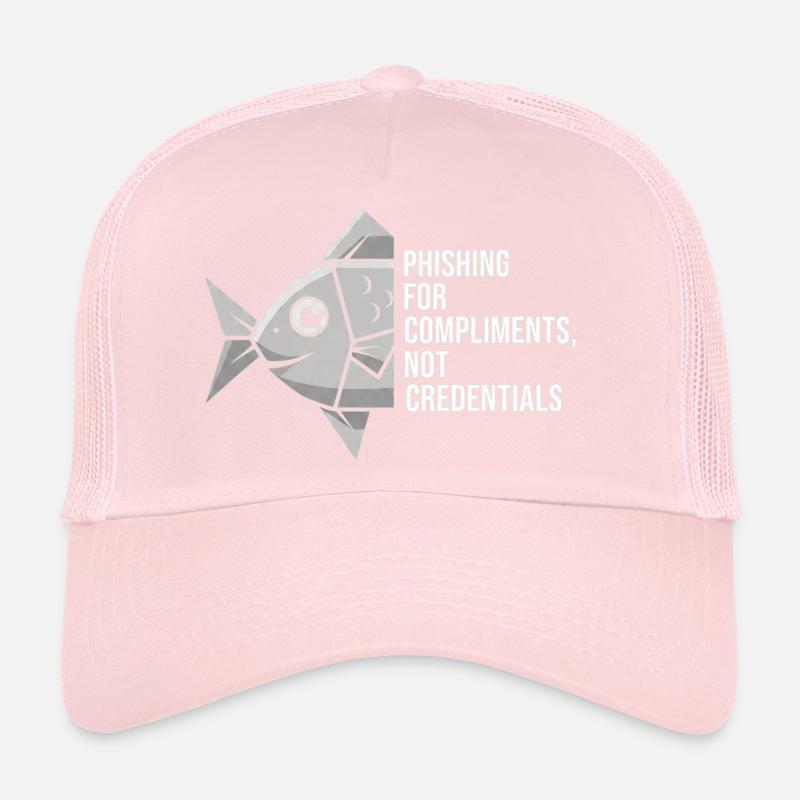 Phishing for Compliments Cyber Security Trucker Cap