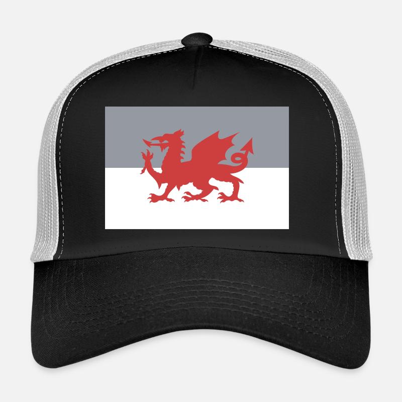 Pays de Galles - drapeau Casquette trucker 