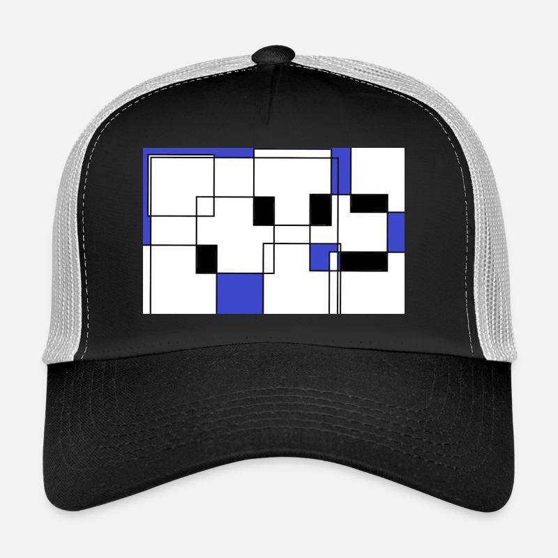 Sequence - Casquette trucker  - noir/gris pierre