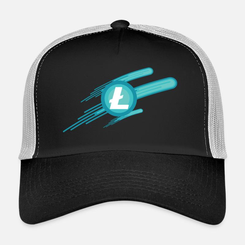 Litecoin À LA LUNE! Casquette trucker 