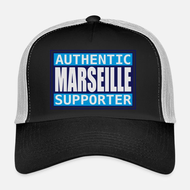 Authentic Marseille supporter Casquette trucker 