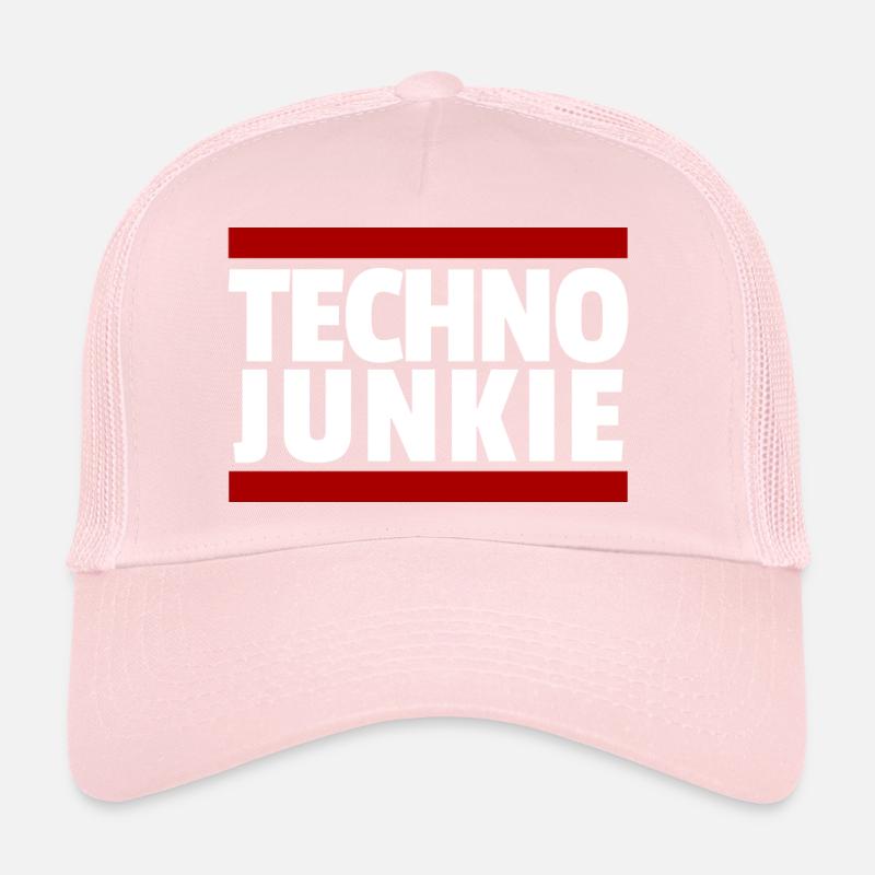 Techno Rave Junkie Trucker Cap
